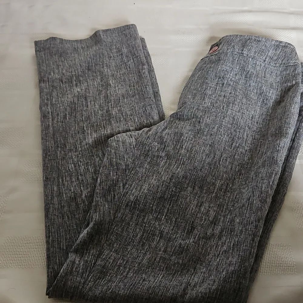 Gray Textured Pants - Picture 15 of 16